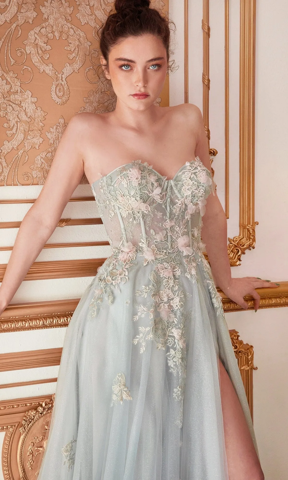 Andrea & Leo Long Formal Dress A1089