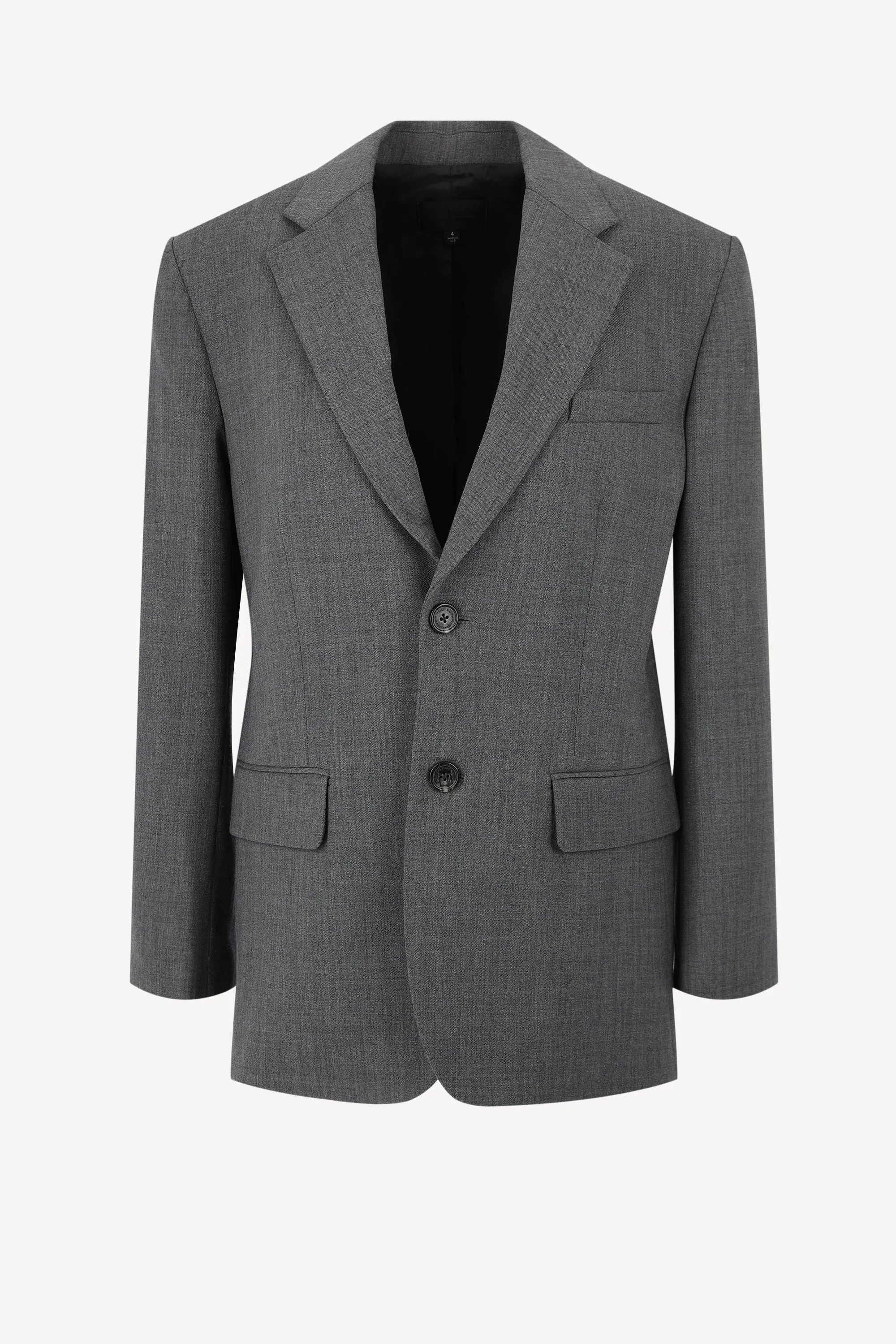 Blazer Boyfriend in Heather Grey