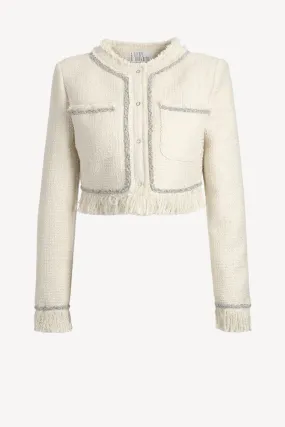 Blazer in Milk White