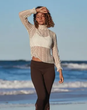 Burlesque Lace Long Sleeve Top - Wholesale