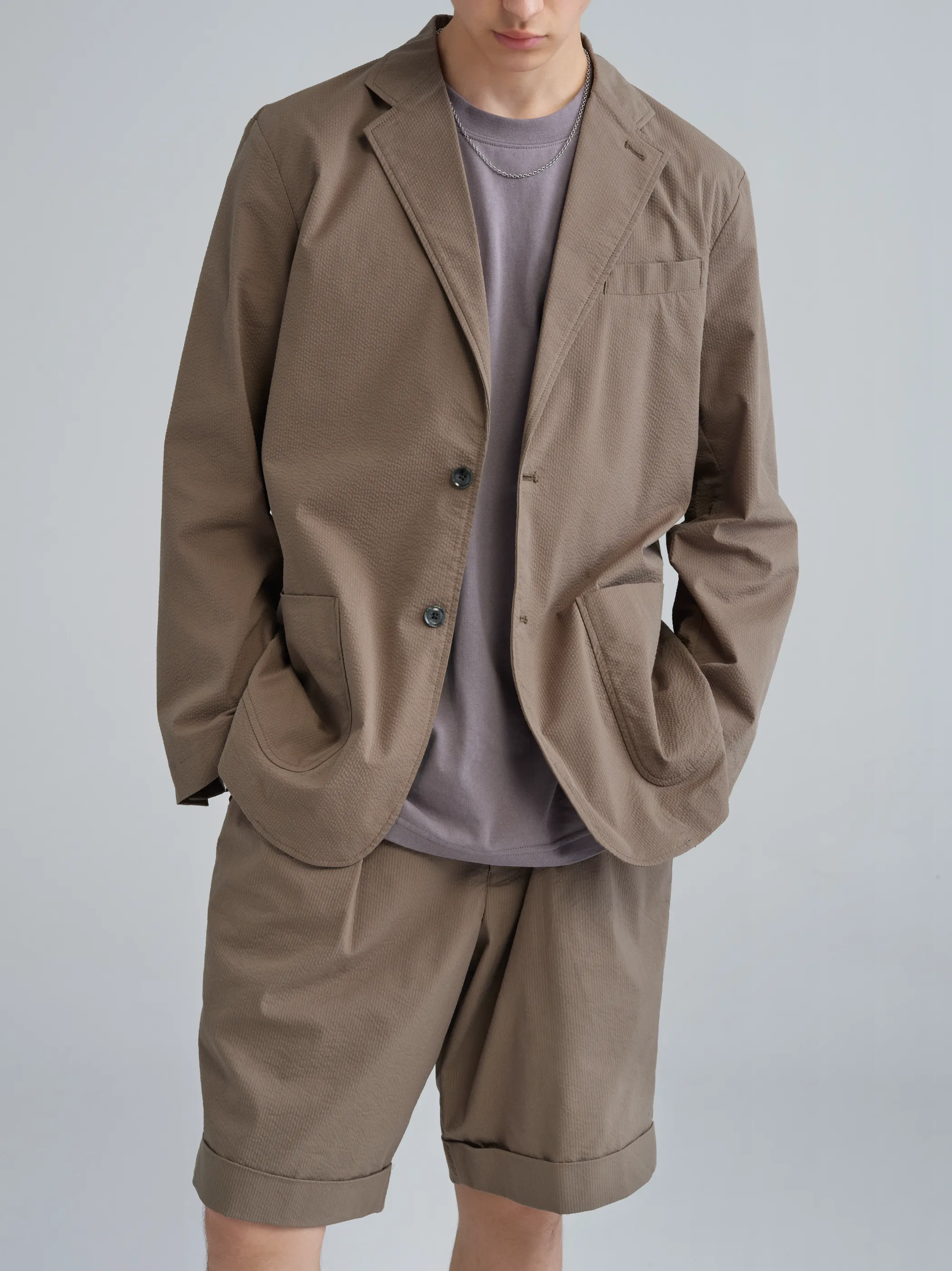 COOLMAX Seersucker Blazer