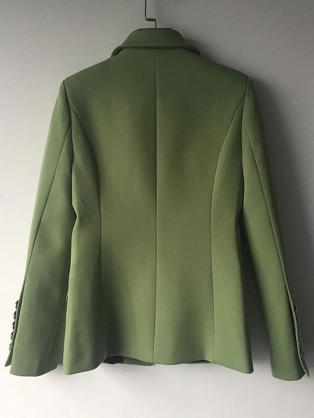 Cotton-Blend Double-Breasted Blazer