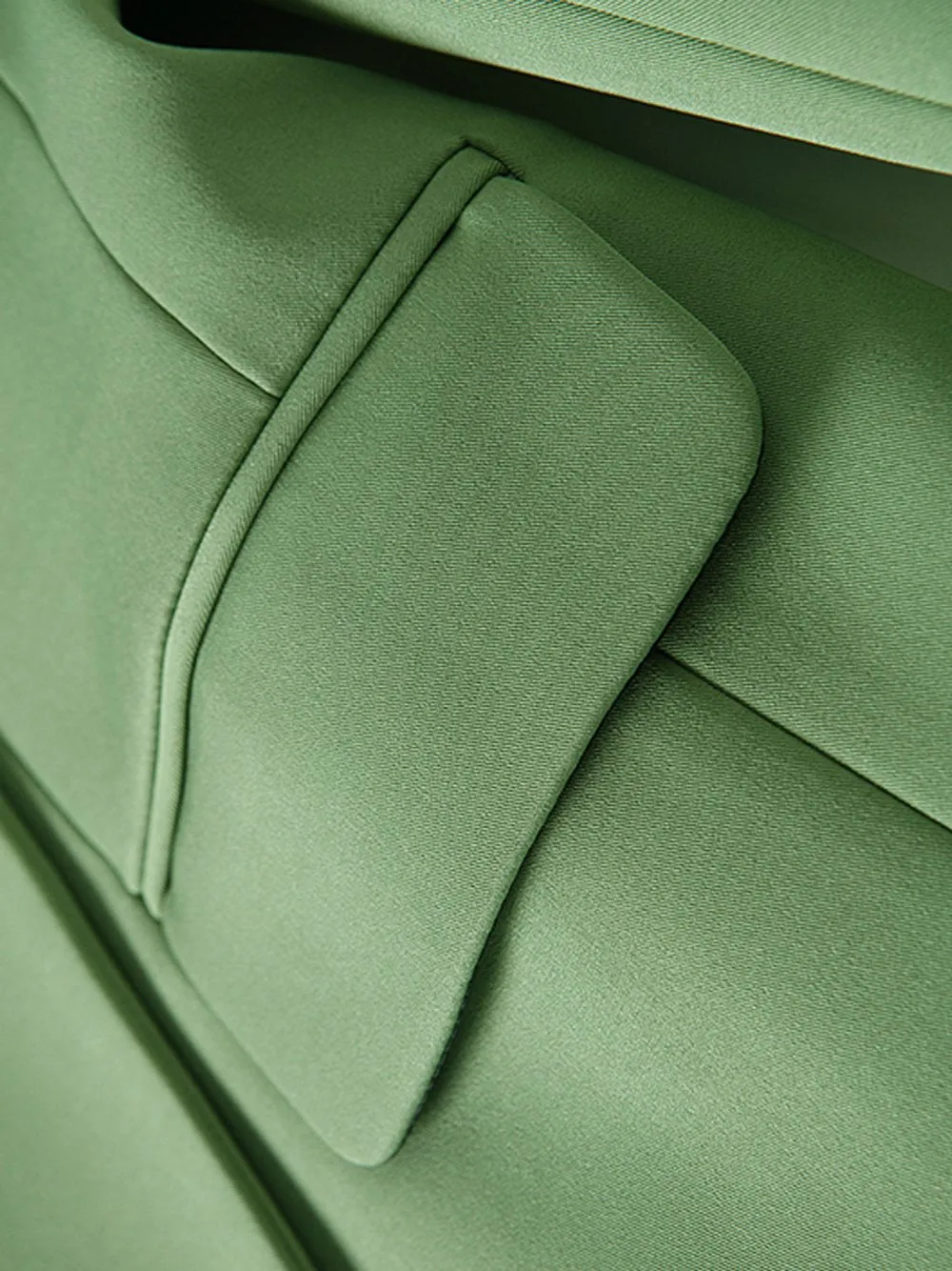 Cotton-Blend Double-Breasted Blazer