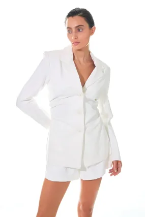Grey Lab - Ruched Blazer