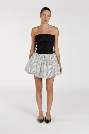 STOCKHOLM STRIPE SILK BLEND DRESS